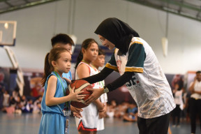 Mbak Wali Resmi Membuka Kediri Basketball Tournament 2025