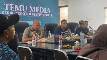 Kediri Scooter Festival Tarik Turis Thailand, Malaysia, dan Inggris hingga Gerakkan Perekonomian