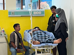 Diduga Lalai, Pekerja Proyek DPU Ponorogo Terlindas Eskavator