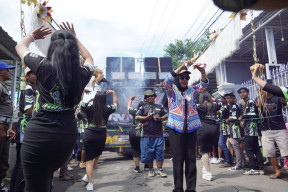 Wabup Sidoarjo Berangkatkan Pawai Budaya Desa Semambung Jabon