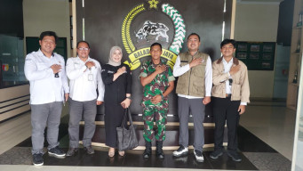 KPU Kota Batu Bersinergi Dengan Kodim 0818/Malang-Batu Dukung Pemutakhiran Data Kepemiluan