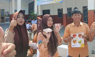 Asa Kemandirian Siswa, SMK Thoriqul 'Ulum Gelar Praktek Prakarya dan Kewirausahaan