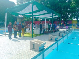 Ratusan Atlet Renang Bersaing di Kejuaraan Renang Sumatera Cup Piala Wali Kota Padang 2025
