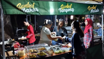 Kedai Mas'e Sambal Tempong Pasar Oro-Oro Dowo Kota Malang, Jadi Incaran Pemburu Kuliner