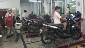 Ramai Motor Warga Lamongan Rusak Usai Isi Pertalite