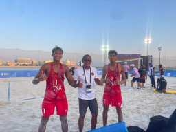 Timnas Bola Voli Pantai Indonesia Sabet Medali Perunggu, Atlet dan Pelatihnya Asal Sidoarjo