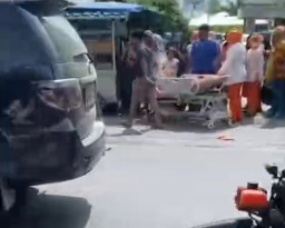 Menyalip dari Kiri, Pengendata Aerox Jatuh Lalu Dilindas