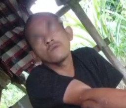 Anak Tega Sayat Leher Ayah Kandung Sendiri