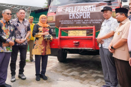 Gubernur Khofifah Lepas Ekspor 10 Ton Kopi Specialty dan Fine Robusta Java Ijen Raung ke Taiwan