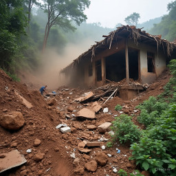 Bencana Longsor, 4 Orang Tewas Tertimbun di Trenggalek