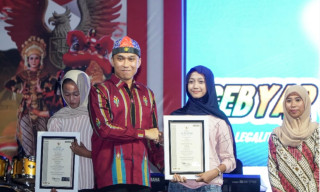 Panggung Bhineka Dan Gemilang Perkuat Nasionalisme Hingga Kemajuan UMKM Lamongan