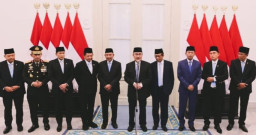 Presiden RI Pimpin Pengambilan Sumpah Anggota Reformasi Polri