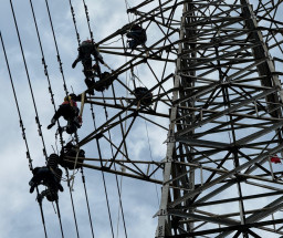 Listrik Madura Aman! PLN UIT JBM Tuntaskan Perbaikan Tower Kritis Ujung–Bangkalan