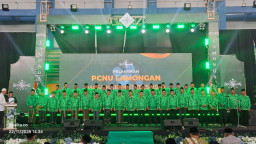 Pengurus PCNU Lamongan Dilantik, Kader Harus Mampu Konsolidasi dan Perkuat Kemandirian Ekonomi