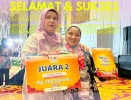 Zhifanna Putri Allaysa Harumkan Nama SMAN 6 Padang