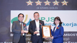 Konsisten Terapkan GRC, BPJS Ketenagakerjaan Raih Penghargaan 5 Stars Gold