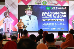 Bupati Subandi Apresiasi Wajib Pajak Panutan, Realisasi Pajak Capai 93,21 Persen