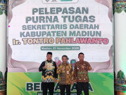 Sekda Tontro Resmi Purna Tugas, Bupati Madiun Simpan Rapat Kandidat Pengganti