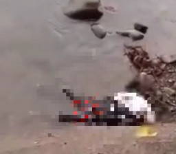 Mayat di Tepi Sungai Gegerjan Warga