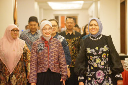 Hadiri Pisah Sambut Kepala Kejaksaan Negeri, Mbak,Wali Ajak Perkuat Sinergi Wujudkan Kota Kediri MAPAN