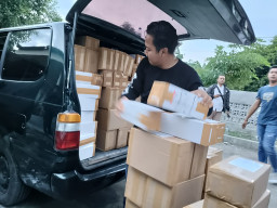 Polres Madiun Kota Gerebek Rumah Kontrakan Penampungan Rokok Ilegal, Empat Pekerja Diamankan