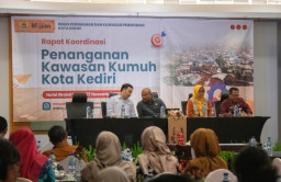 Matangkan Upaya Pengelolaan Kawasan Kumuh di Kota Kediri, DPKP Gelar Rakor Gandeng DKPU ITS