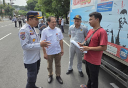 Peringati Hari Anti Polusi Sedunia, Pemerintah Kota Kediri Gelar Operasi Gabungan Uji Emisi Kendaraan R4 & R6