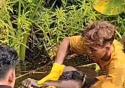 Jasad Mahasiswa Ditemukan Mengapung di Parit