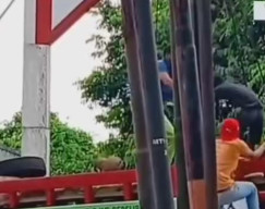 Duel di SPBE Batu Layang,  Pencuri Tabung Gas vs Petugas