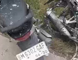 Dua Motor 'Adu Kambing', Pasutri Lansia Dilarikan ke Puskesmas