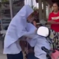 Pelajar Tewas Tertabrak Truk Tangki di Bayang