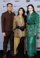 Raline Shah Menghadiri Sundance Film Festival Dalam Balutan Busana Sapto Djojokartiko