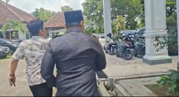 Ali Mashudi Terkesan Menghindar dan Bungkan, saat Dikonfirmasi Dugaan Keterlibatan Kasus OTT Wali Kota Madiun