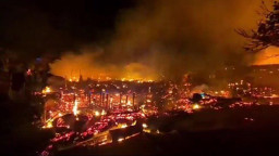 Api Lalap Pasar dan Permukiman di Kasongan, Kebakaran Pasar Kasongan Viral 