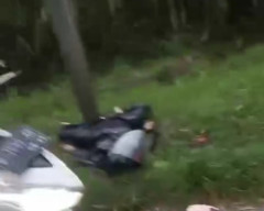 Pemotor Honda Vario Tabrak Tiang Listrik