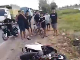 Balapan Liar, Satu Pemotor Tewas 