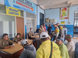 Satlantas Polres Batu Bersinergi Lintas Sektoral Lakukan Ramp Check