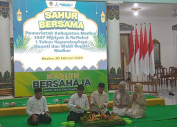 Refleksi Satu Tahun Memimpin, Bupati dan Wabup Madiun Gelar Sahur Bersama dan Tegaskan Arah Pembangunan