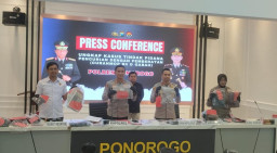 Pasutri di Ponorogo Ditangkap usai Curi Motor, Penadah Ikut Diamankan