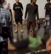 Motor Jatuh karena Jalan Licin,  Pengemudi Kejang