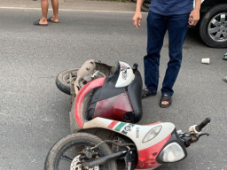 Tabrakan Motor dan Truk di Jalan Nasional, Pengendara Meninggal