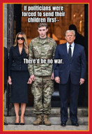 Rakyat Amerika Desak Trump Kirim Putranya ke Timur Tengah untuk Perang demi Israel