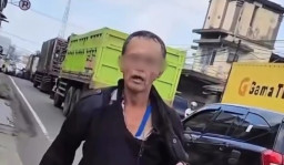 Diduga Mencabuli Wanita di Angkot, Pria Ini Keluarkan Sajam saat Akan Ditangkap