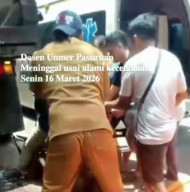 Motor Tabrak Truk yang Berhenti di Tepi Jalan, Dosen di Pasuruan Tutup Usia