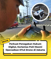 Korlantas Polri Kerahkan Drone Presisi Dalam Operasi Ketupat 2026