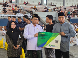 BAZNAS Magetan Lindungi 180 Marbot Dengan Program BPJS Ketenagakerjaan