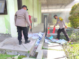 Korsleting Komputer Picu Kebakaran di RSUD Caruban Madiun, Ruang Loket Rawat Jalan Hangus Terbakar