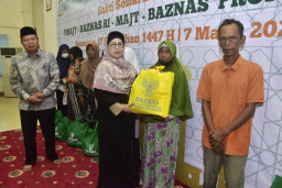 Dari Pengajian untuk Sesama, PIMAJT Tebar Ribuan Paket Sembako Jelang Idul Fitri