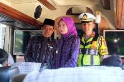 Jelang Mudik, Wali Kota Kediri Sidak Terminal Tamanan: Bus Layak Jalan, Sopir Dites Narkoba