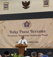 Buka Puasa Bersama Pengurus PWI, Ini Pesan Ketum PWI Pusat